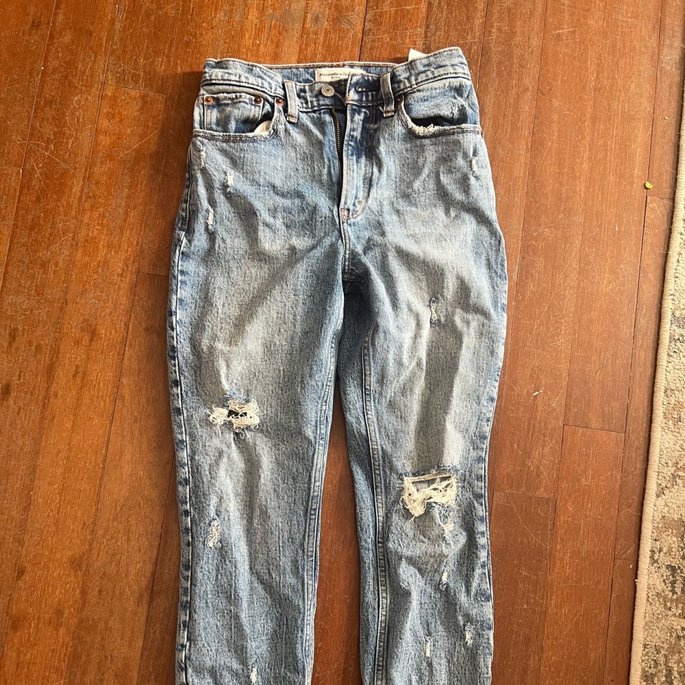 Abercrombie high rise jeans